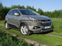 Решётка радиатора 12 мм Hyundai ix35